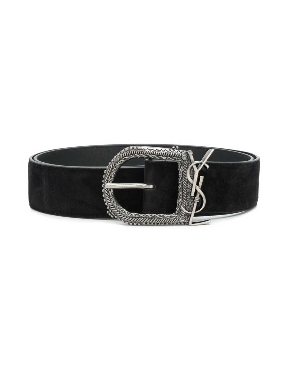 Saint Laurent Paris Saint Laurent Logo Buckled Be… - image 1