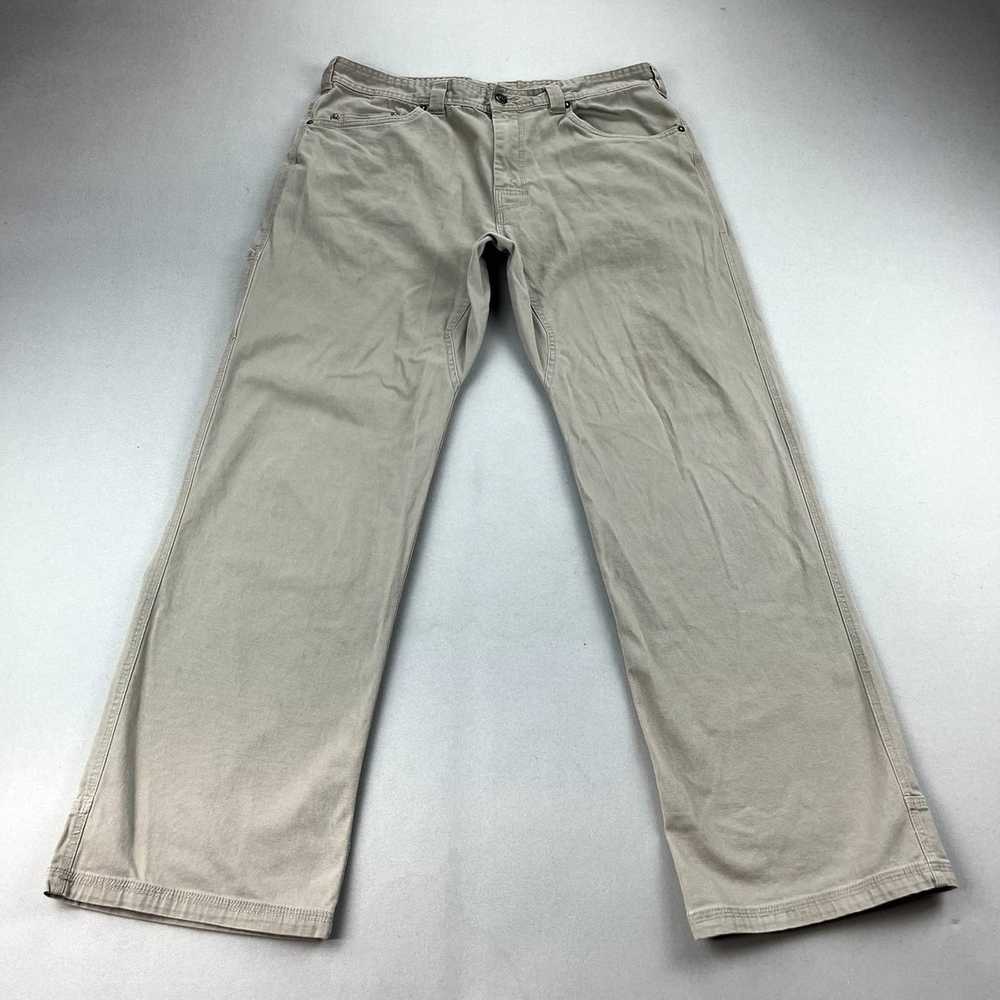 Prana PrAna Pants Mens 36x32 Tan Chino Straight C… - image 4