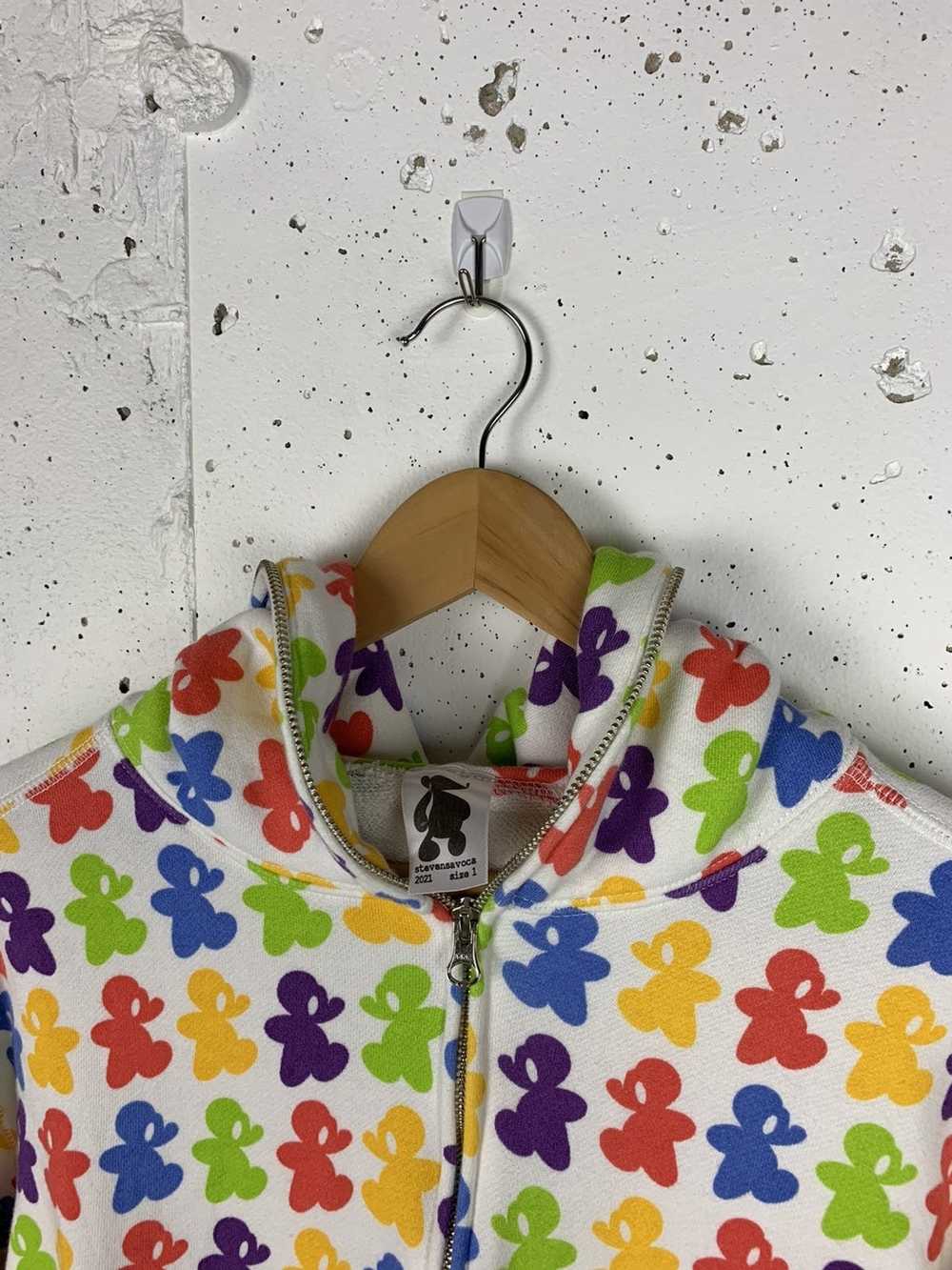 Father Steve Father Steve Mouse Disco zip up hood… - image 3