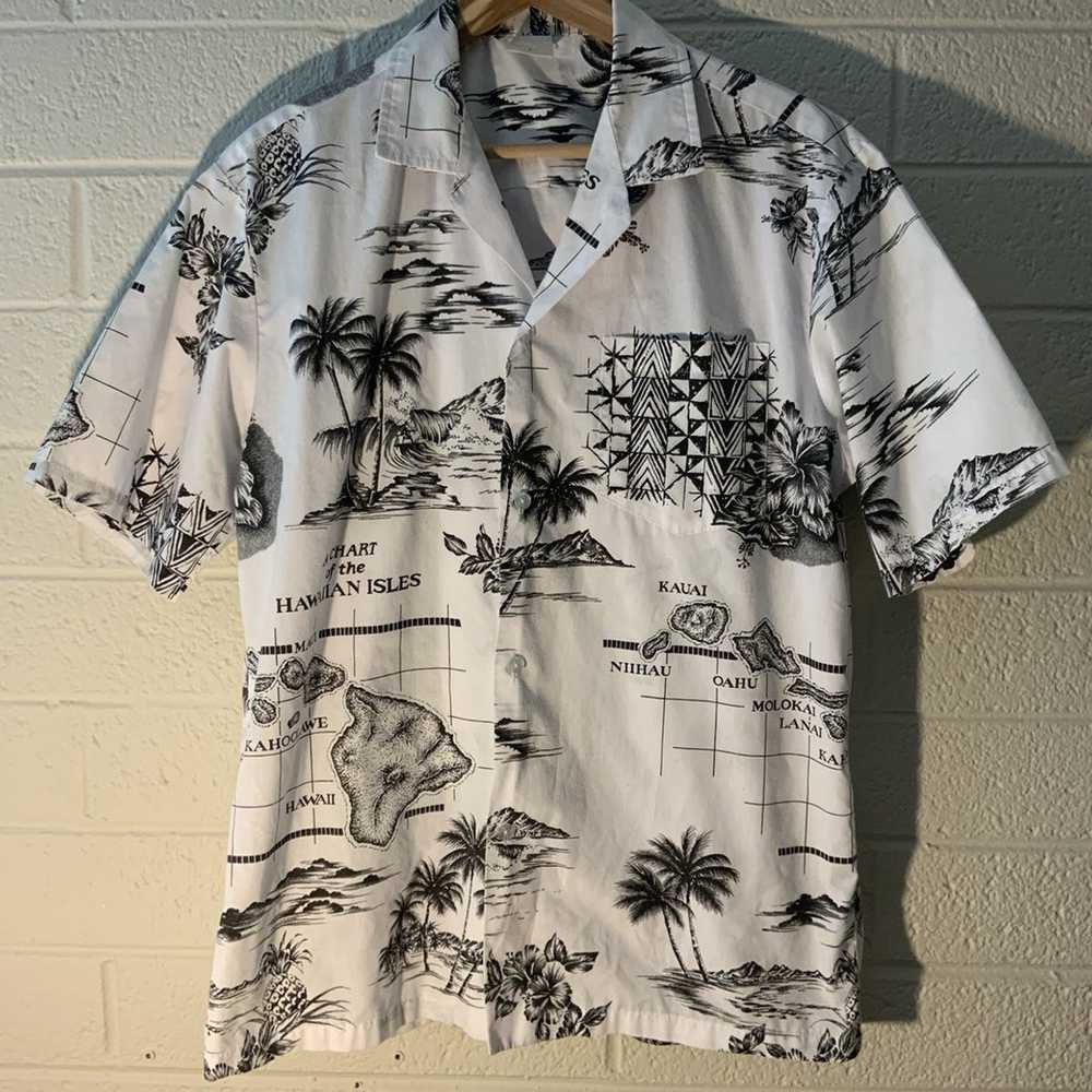 Hawaiian Shirt × Made In Hawaii × Vintage Hawaiia… - image 1