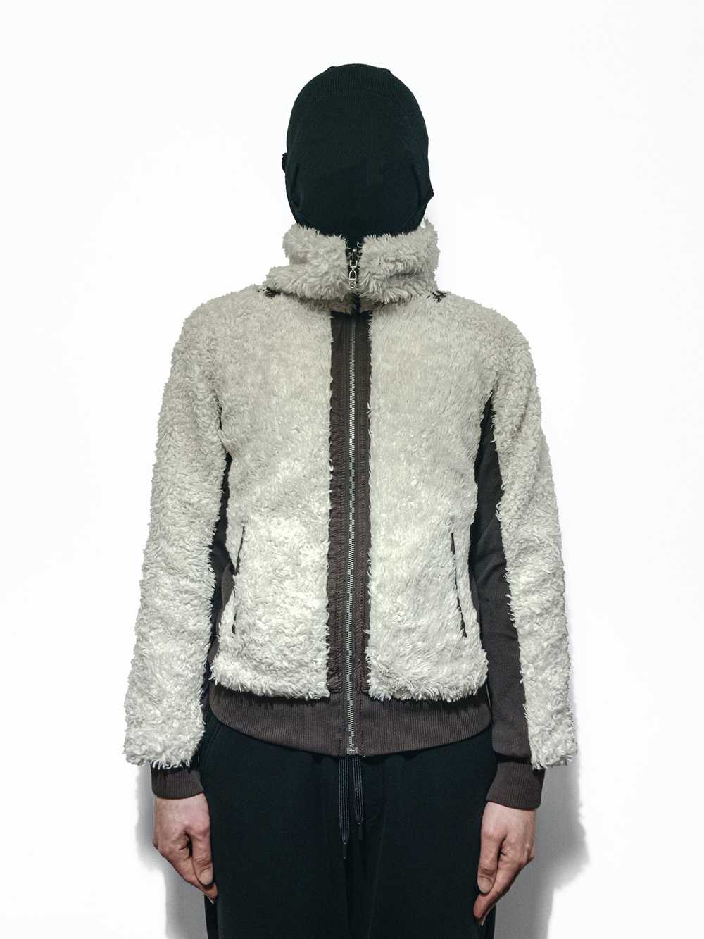 Diesel reversible fur seersucker S CONTRAST RIBBE… - image 11