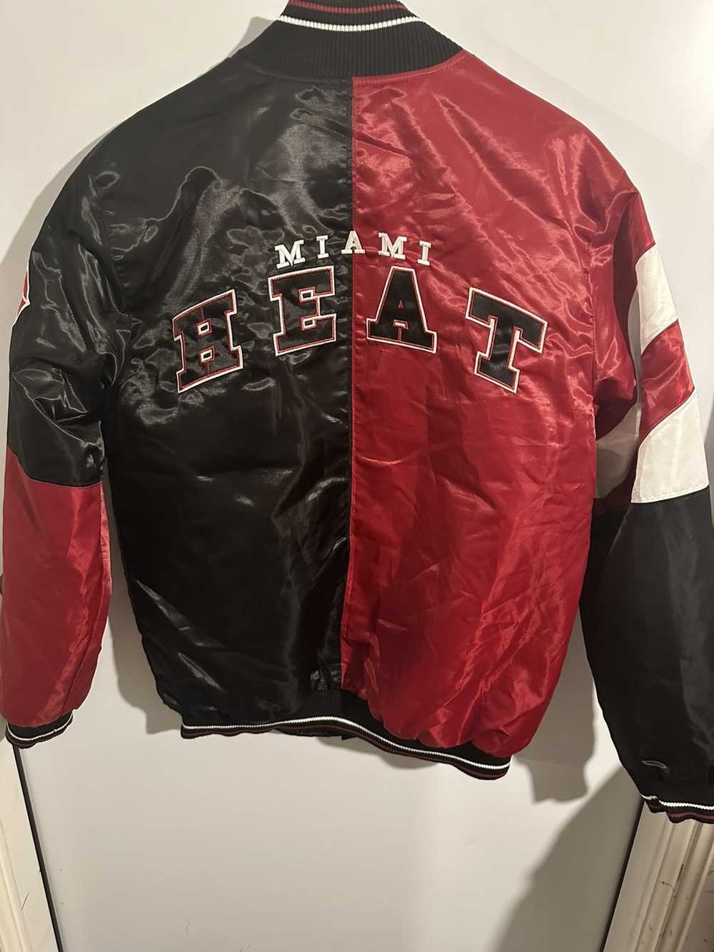 Starter Miami Heat Black and Red 75th anniversary… - image 2