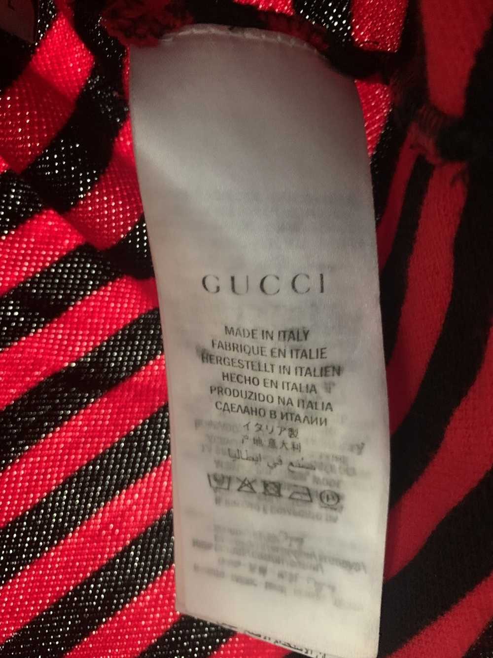 Gucci Gucci Stretch Cotton Striped Polo Shirt - image 5