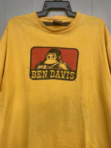 Ben Davis Funky Monkey Logo T-shirt - White