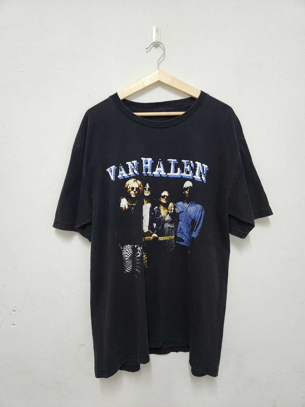 Giant × Rock Band × Rock T Shirt vintage 90s Van … - image 1