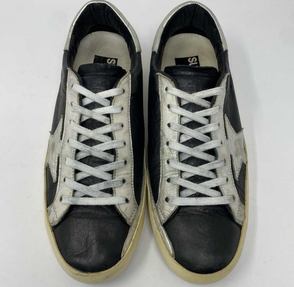 Golden Goose GOLDEN GOOSE Leather Colorblock Patt… - image 4