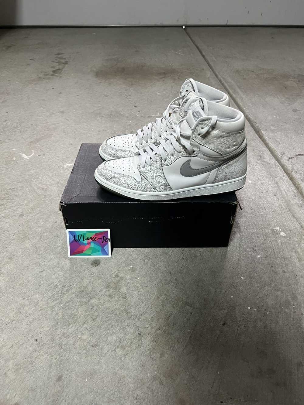 Jordan Brand × Nike Jordan 1 high og laser 11.5 - image 2