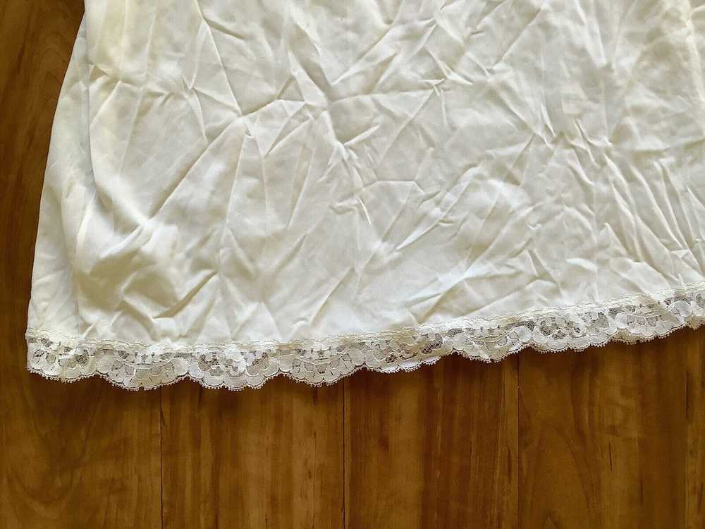 Unlisted Vintage Gossard Artemis Lace White Nylon… - image 3