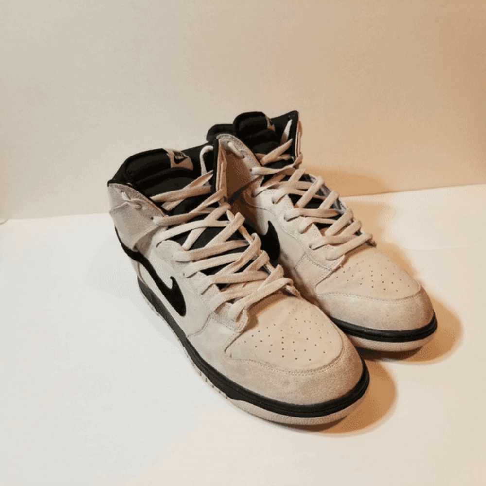 Nike Nike Dunk High light bone SB size 14 Rare! - image 1