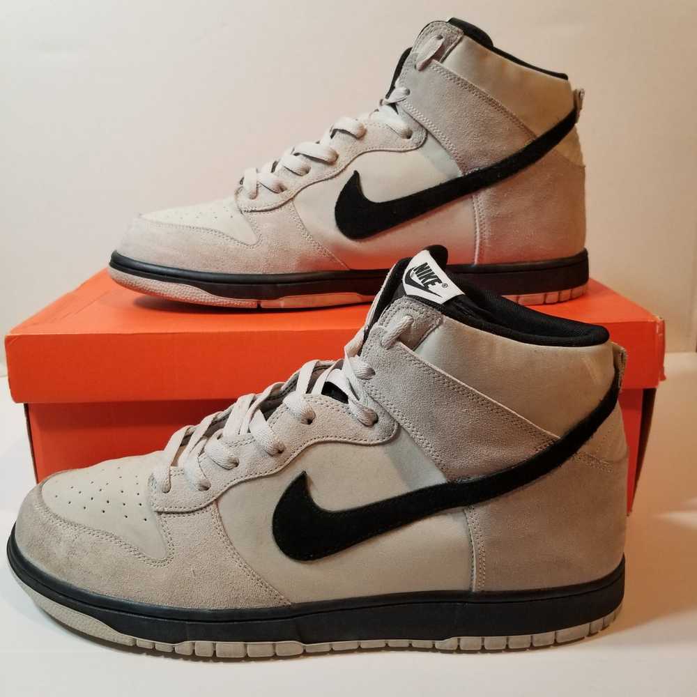 Nike Nike Dunk High light bone SB size 14 Rare! - image 8