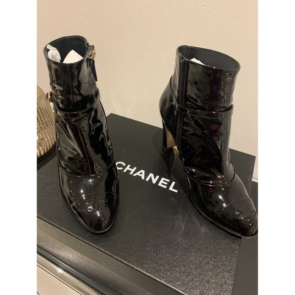 Chanel Patent leather ankle boots - image 6