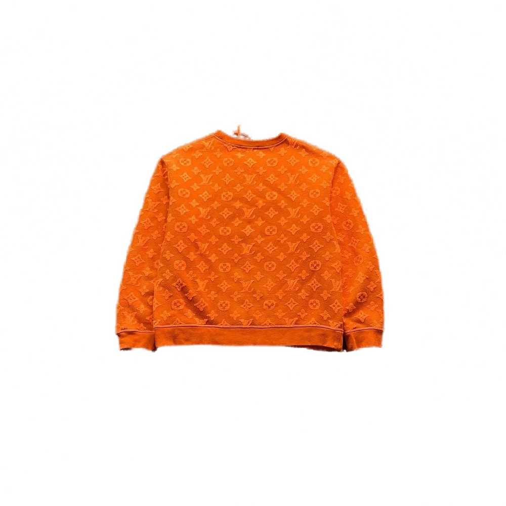 Louis Vuitton Louis Vuitton LV orange flocked rea… - image 2