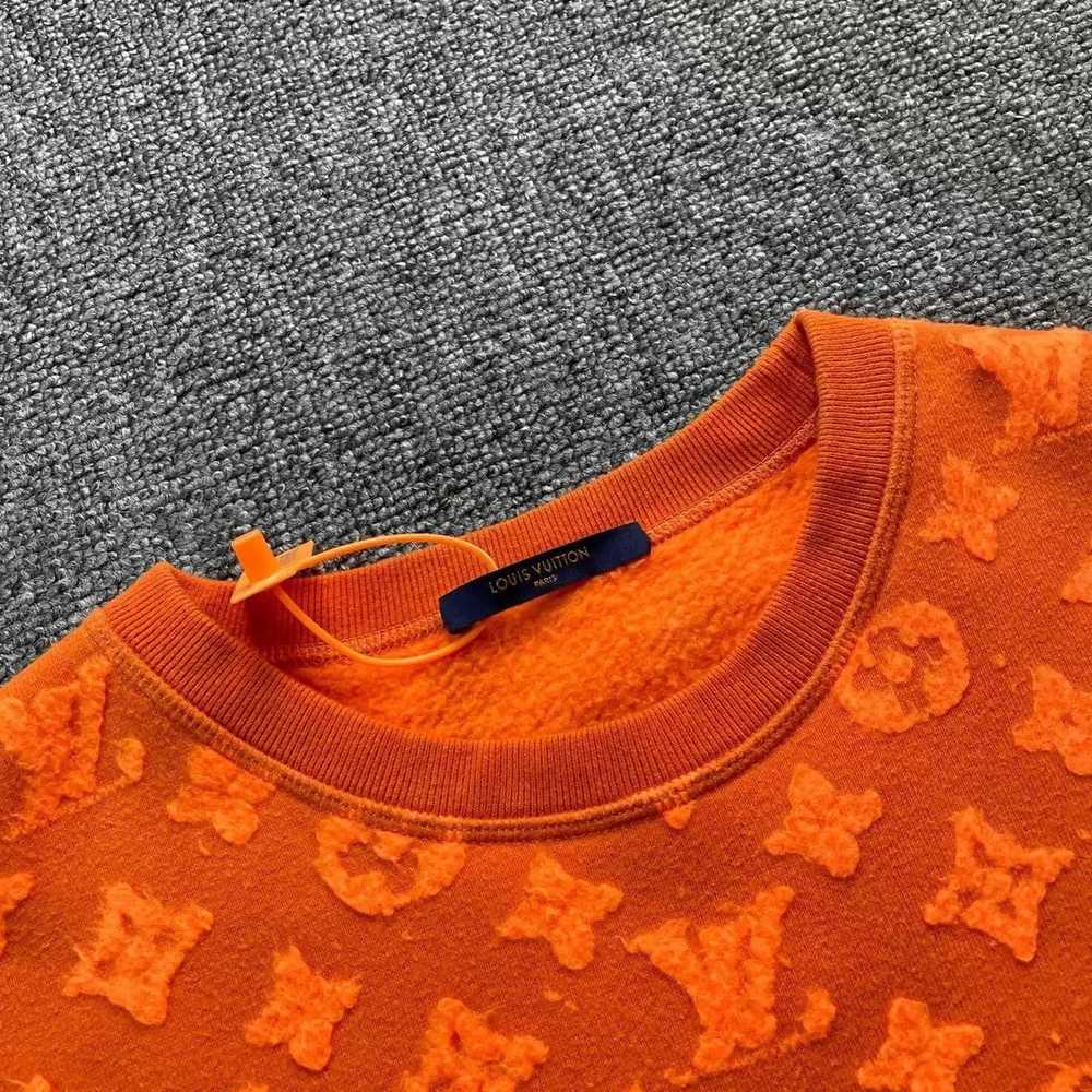 Louis Vuitton Louis Vuitton LV orange flocked rea… - image 3