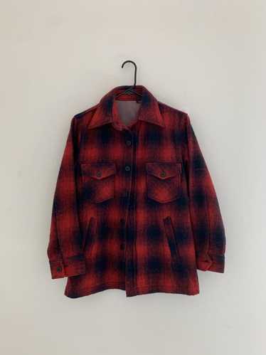 Vintage lumberjack flannel coat