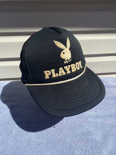 Playboy × Vintage VTG Playboy Logo Rope Trucker Sn