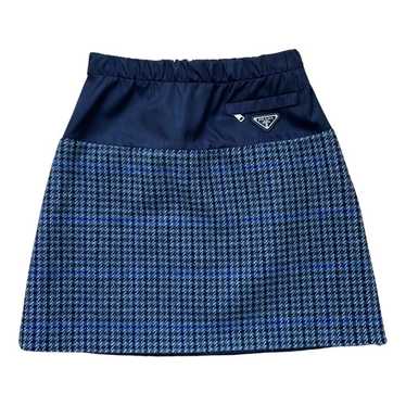 Prada Wool mini skirt
