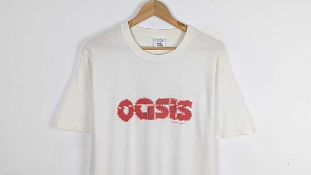 Band Tees × Vintage Vintage Oasis Britpop band sh… - image 2