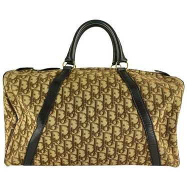 Christian Dior Vintage Monogram Duffle Travel Unisex Bag Handbag