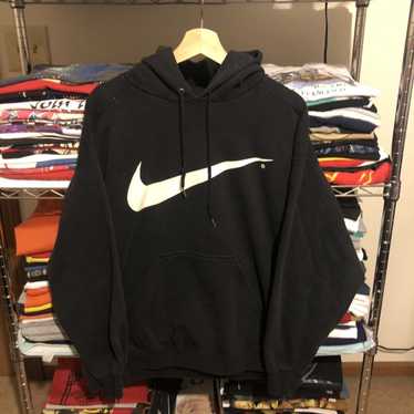 NIKE 90s big swoosh hood jacket , MC TABOR 90s sweater and NEW ERA