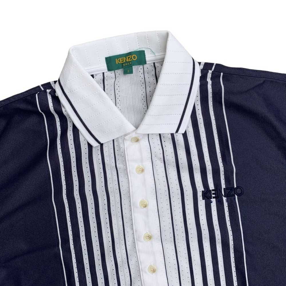 Japanese Brand × Kenzo Kenzo Golf Polo Shirt - image 3