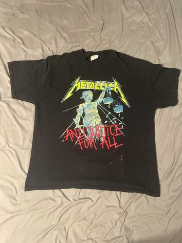 Metallica t shirt hotsell and justice for all