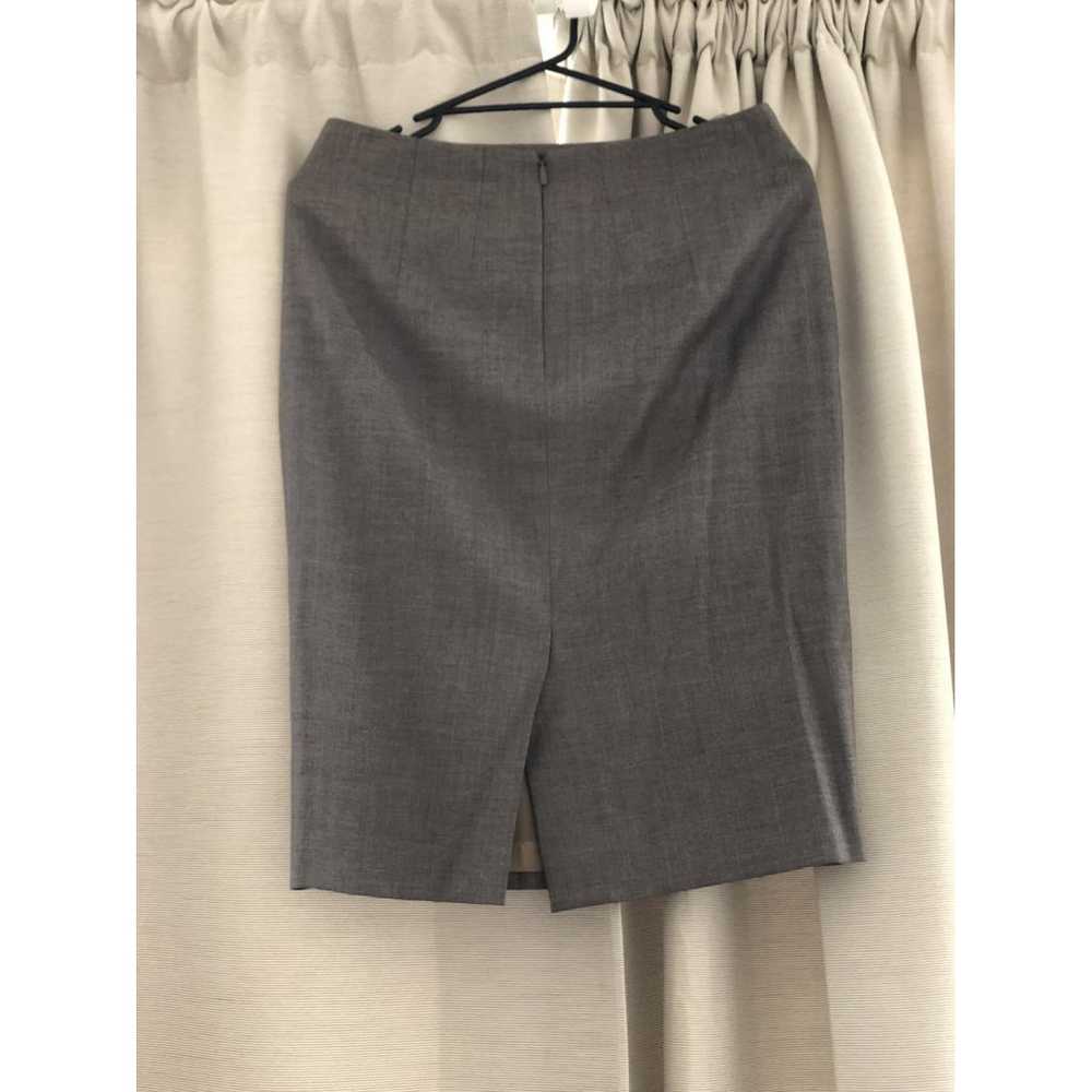 Hugo Boss Wool mid-length skirt - image 2