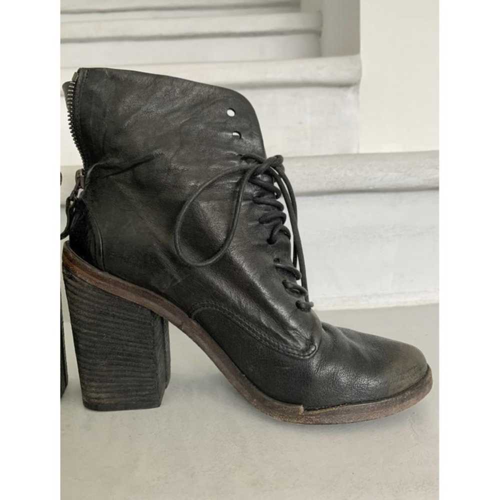 Marsèll Leather lace up boots - image 5