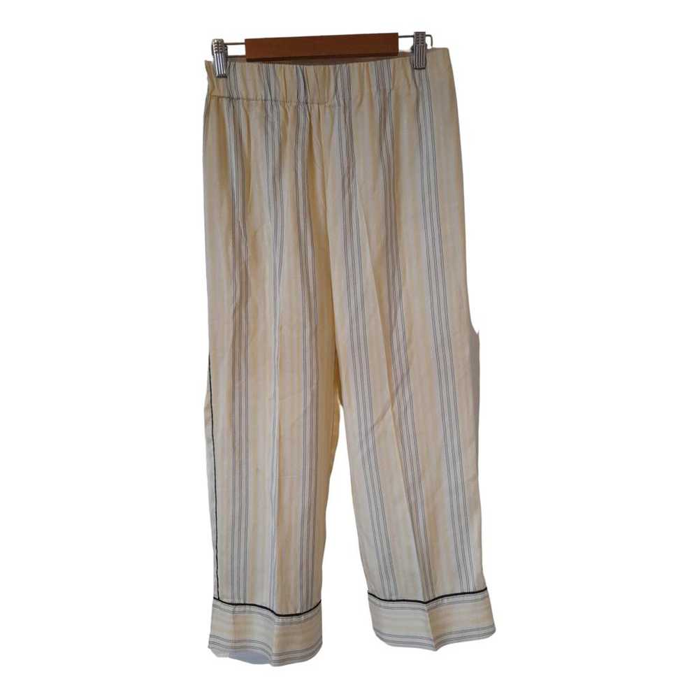 Ganni Silk straight pants - image 1