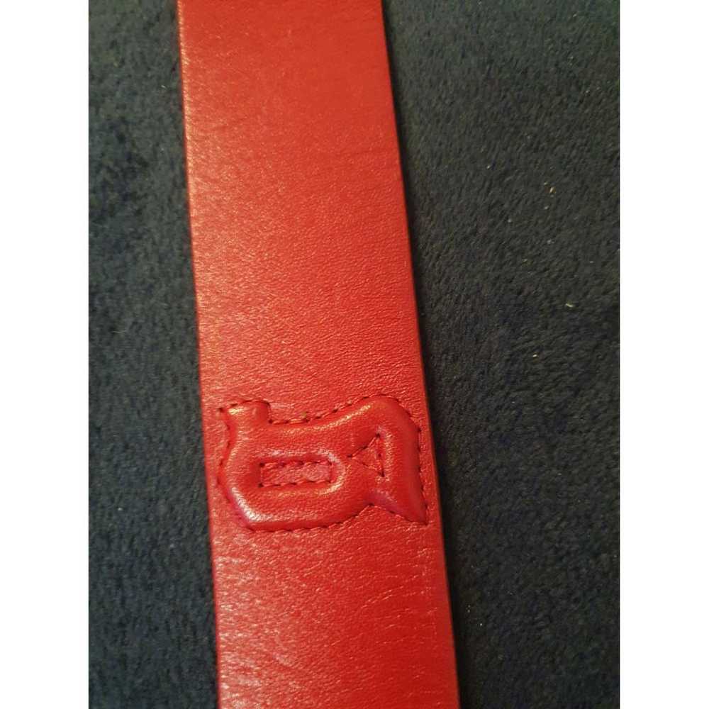 Galliano Leather belt - image 4