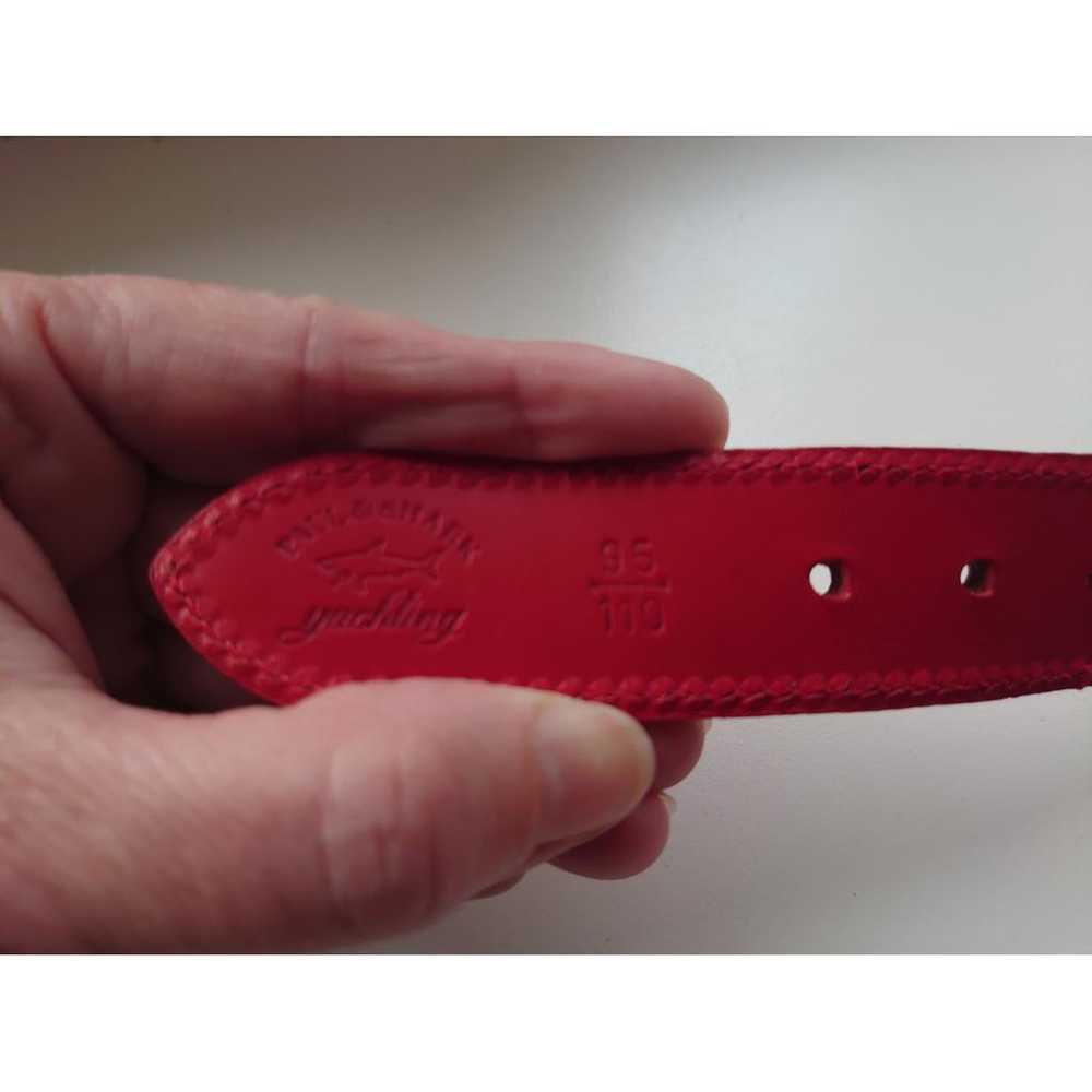 PAUL&SHARK Leather belt - image 7