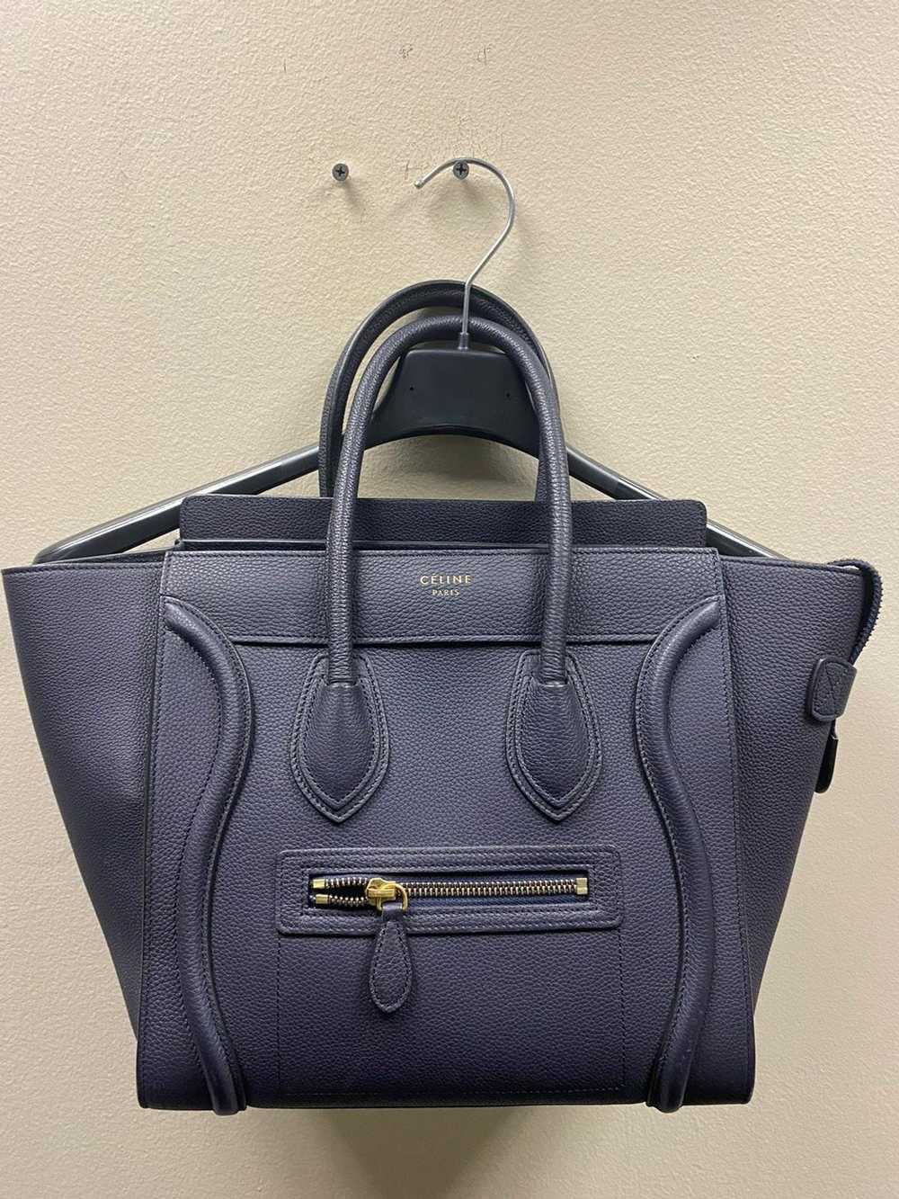 Celine Phantom Bag in Navy Blue - image 3