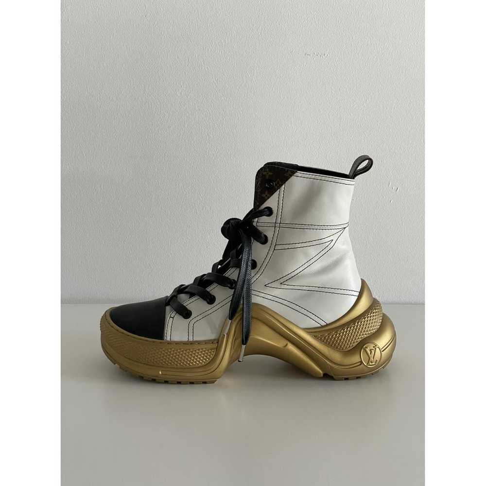 Louis Vuitton Leather trainers - image 2