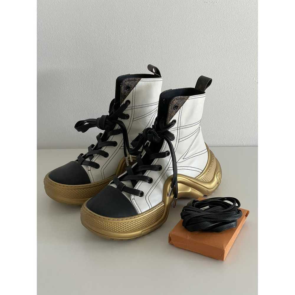 Louis Vuitton Leather trainers - image 3