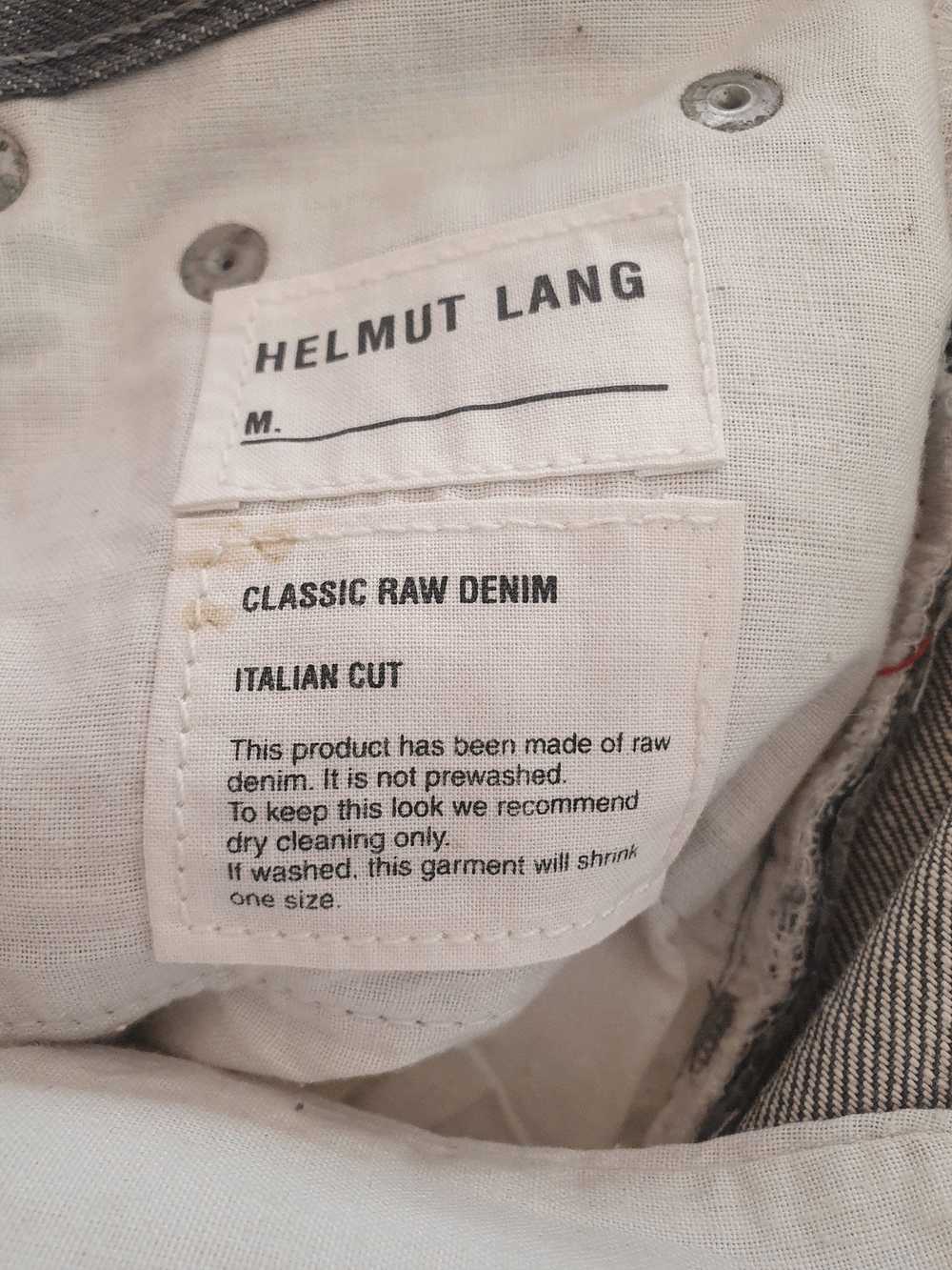Helmut Lang Archival Classic Raw Denim - image 7
