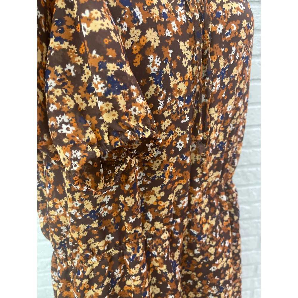 Other C Label Multicolored Floral Chiffon Dress S… - image 6