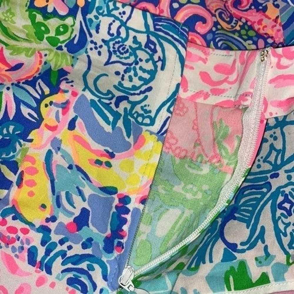 Other Lilly Pulitzer Pink Blue Simona Mini Skort … - image 10