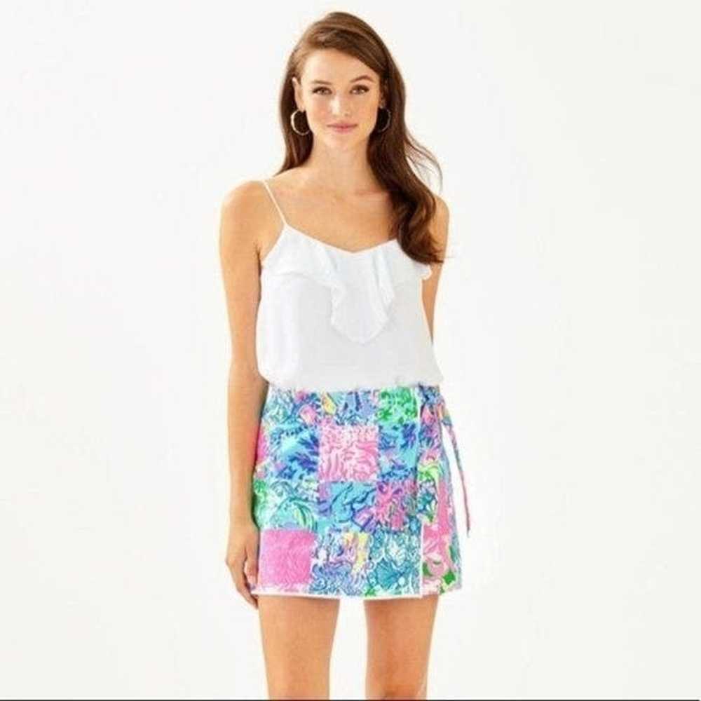 Other Lilly Pulitzer Pink Blue Simona Mini Skort … - image 2