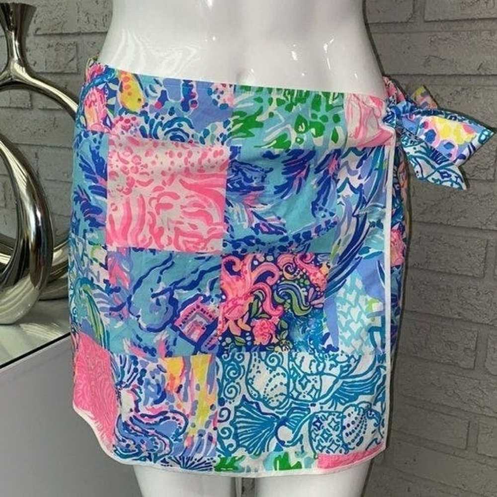 Other Lilly Pulitzer Pink Blue Simona Mini Skort … - image 4