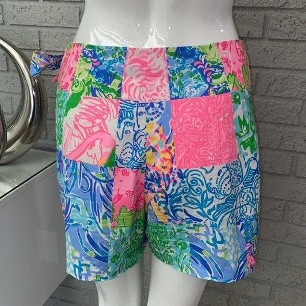 Other Lilly Pulitzer Pink Blue Simona Mini Skort … - image 6