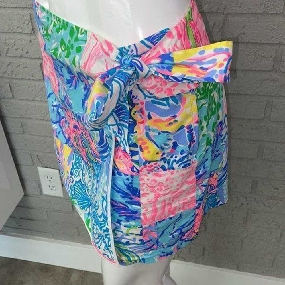 Other Lilly Pulitzer Pink Blue Simona Mini Skort … - image 7