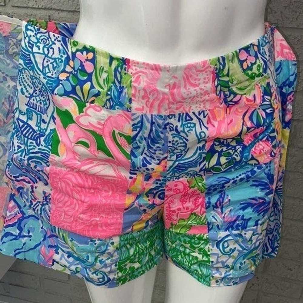 Other Lilly Pulitzer Pink Blue Simona Mini Skort … - image 9