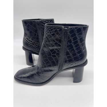 Other Gibson Latimer Black Leather Croc Embossed B