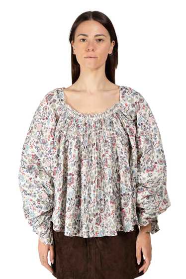 JUNYA WATANABE Balloon printed cotton blouse S/S 2