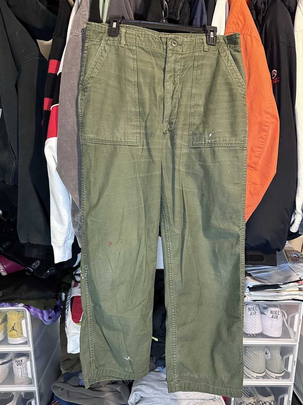 Military × Vintage Vintage military trouser pants - image 1