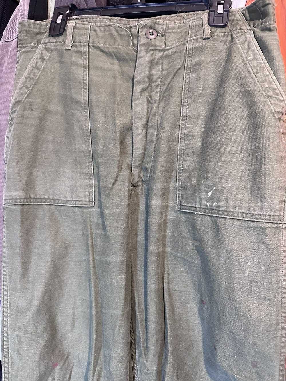 Military × Vintage Vintage military trouser pants - image 3