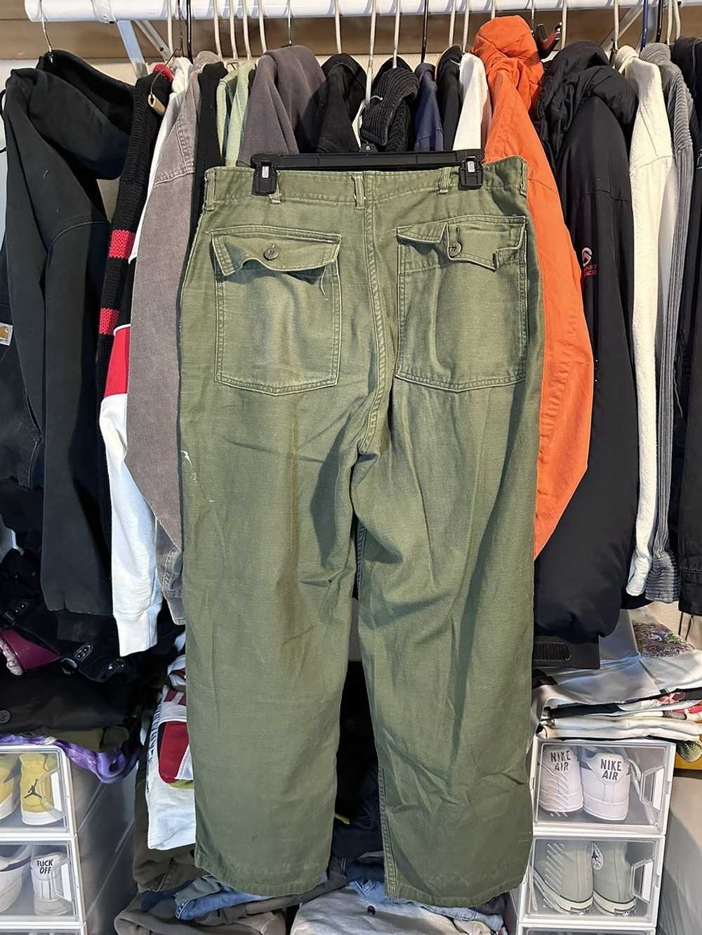 Military × Vintage Vintage military trouser pants - image 4