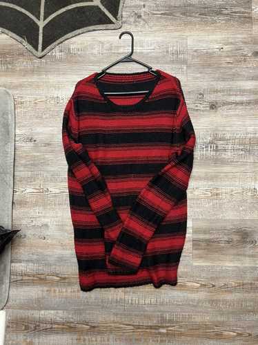 Vintage stripped knit sweater *pray for me music v