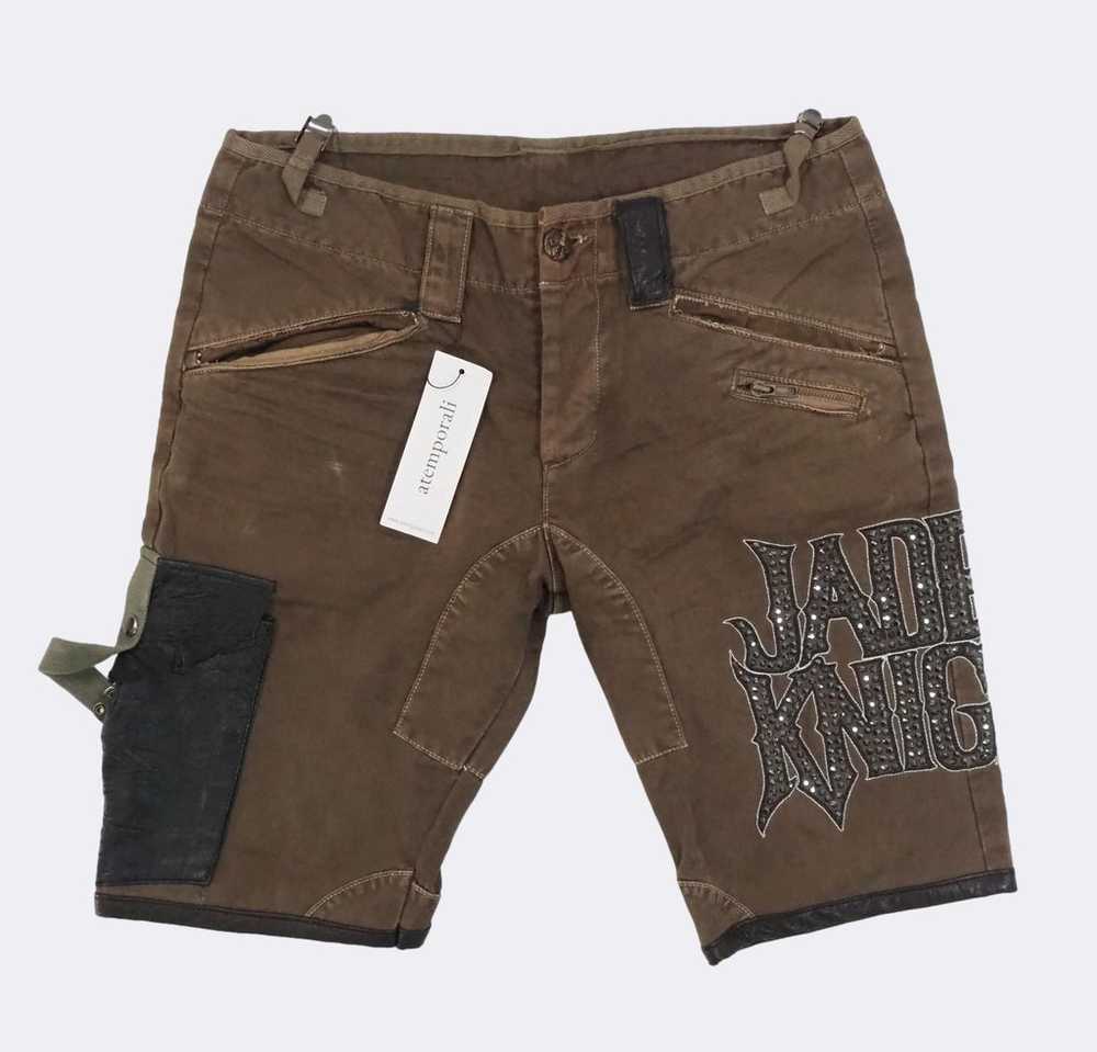 Jaded by Knight Cargo Shorts with Swarovski Cryst… - image 1