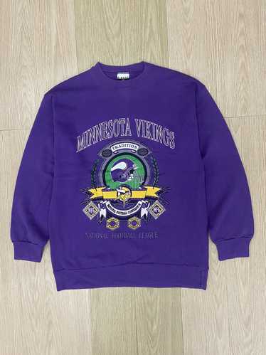 Vintage 80s MINNESOTA VIKINGS NFL Logo 7 Sweatshirt YL – XL3 VINTAGE  CLOTHING