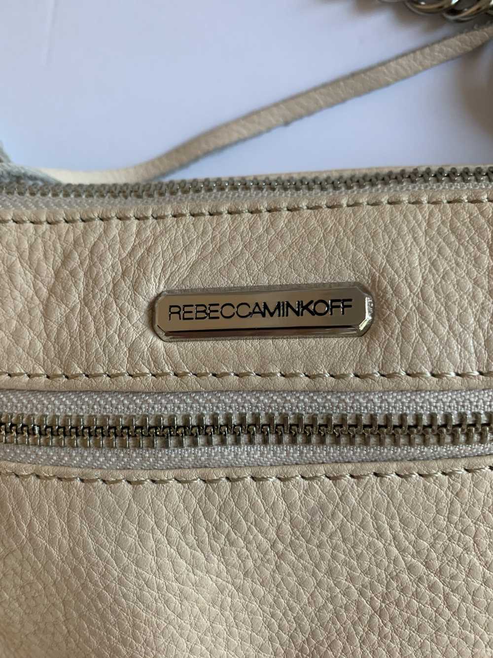 Rebecca Minkoff Cream Rebecca Minkoff 5 zip cross… - image 3